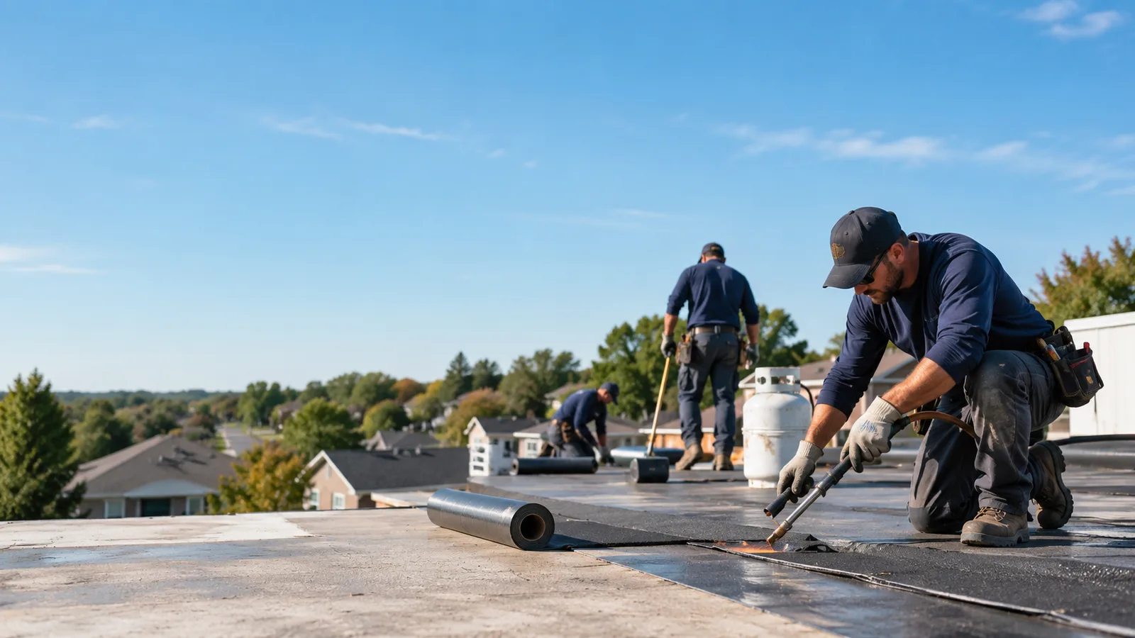 Flat Roof Leak Repair providers in Penfield, IL